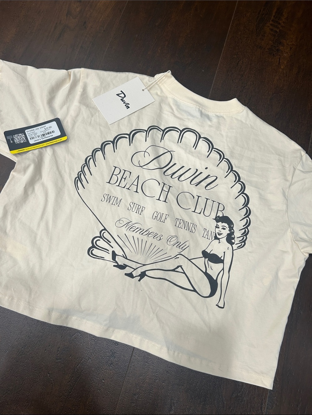 Shoreline Cropped T-Shirt